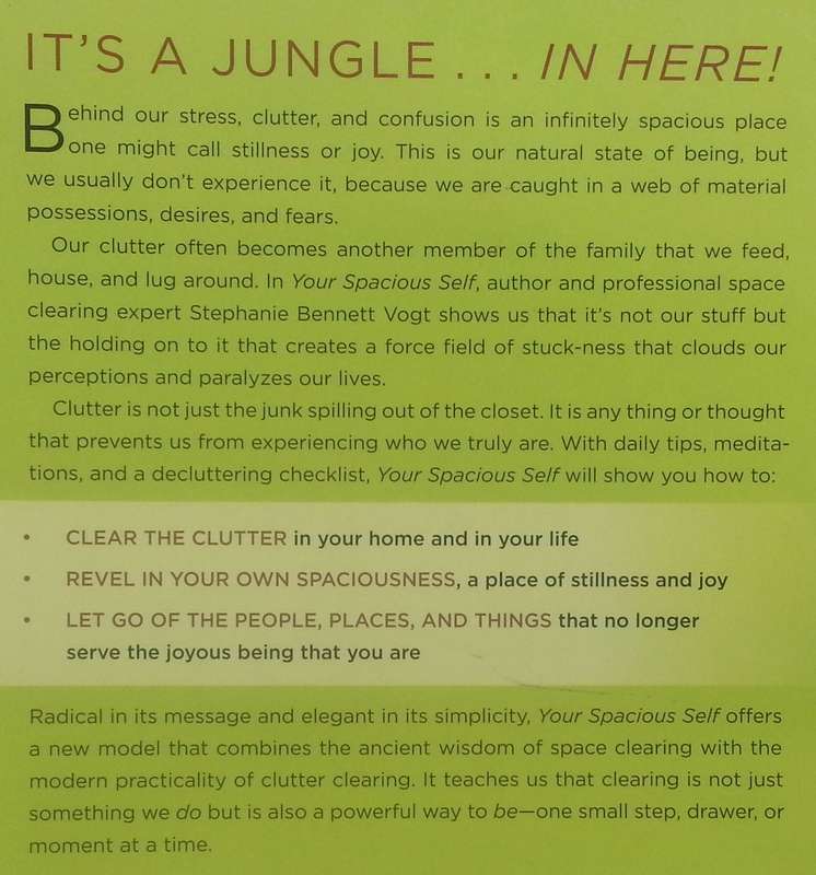 Your Spacious Self: Clear the Clutter and Discover Who You Are | Stephanie Bennett Vogt