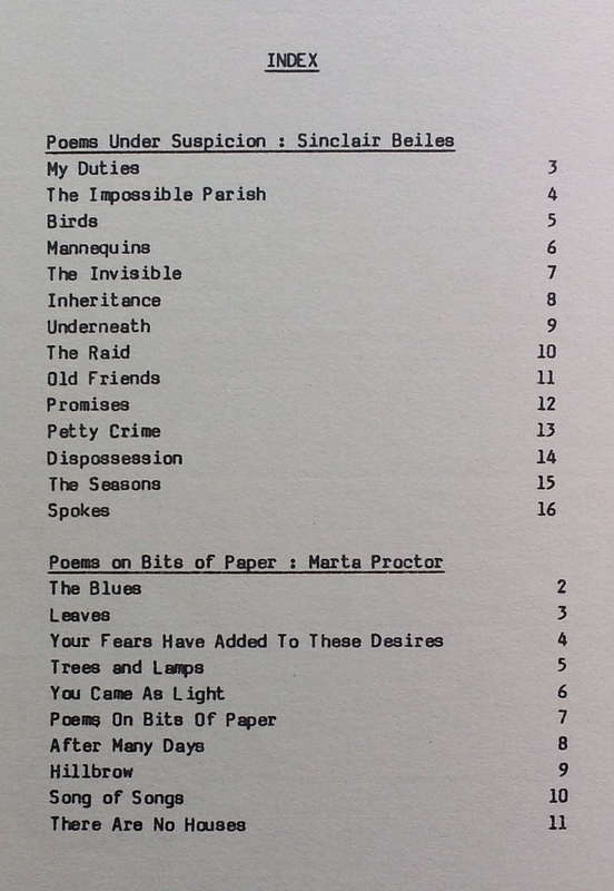 Poems Under Suspicion & Poems on Bits of Paper: A Dual Anthology (Signed by Authors, Inscribed by...