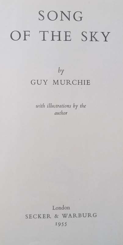 Song of the Sky | Guy Murchie