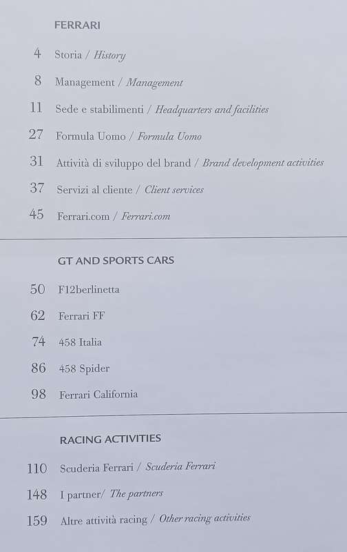Ferrari 2012 (Italian/English Dual-Language Edition)