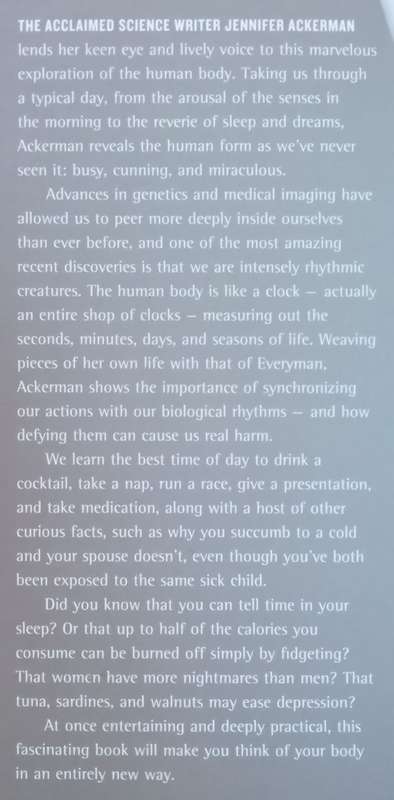 Sex, Sleep, Eat, Drink, Dream: A Day in the Life of the Body | Jennifer Ackerman