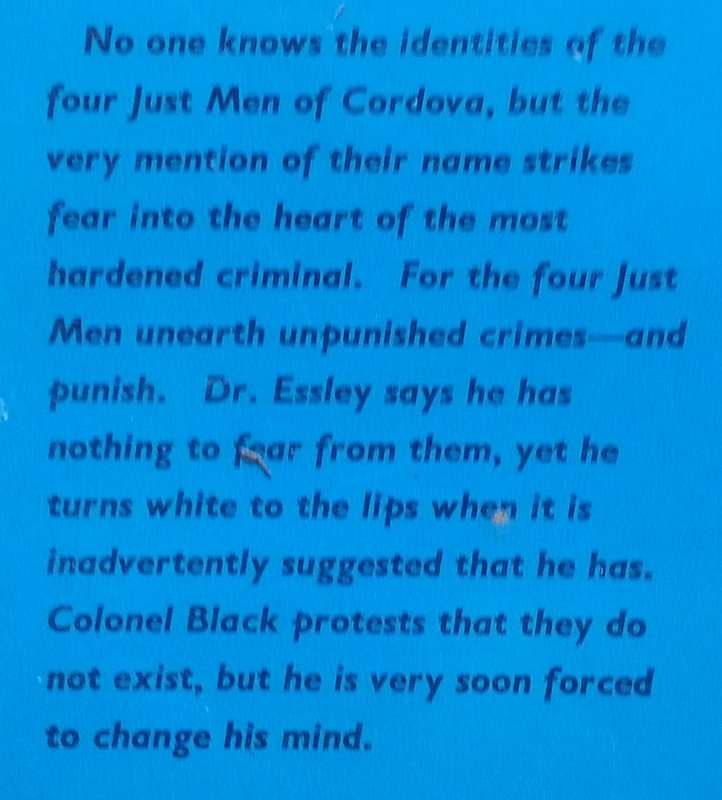 The Just Men of Cordova | Edgar Wallace