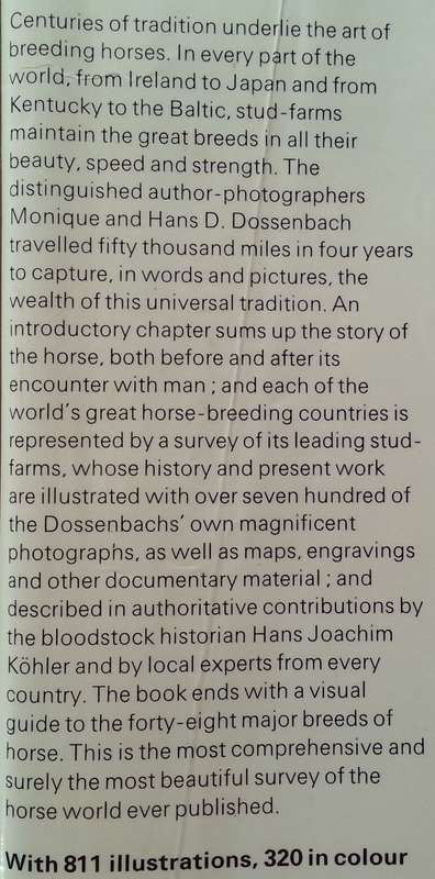 Great Stud Farms of the World | Monique and Hans Dossenbah & Hans Joachim Kohler