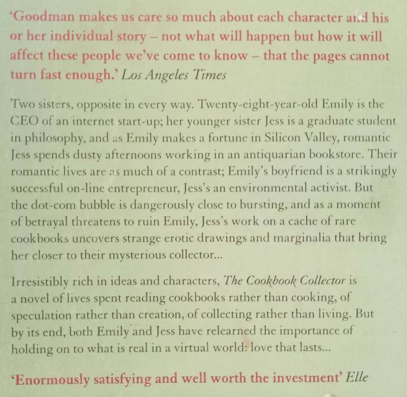 The Cookbook Collector | Allegra Goodman