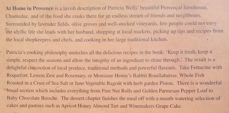 At Home in Provence | Patricia Wells