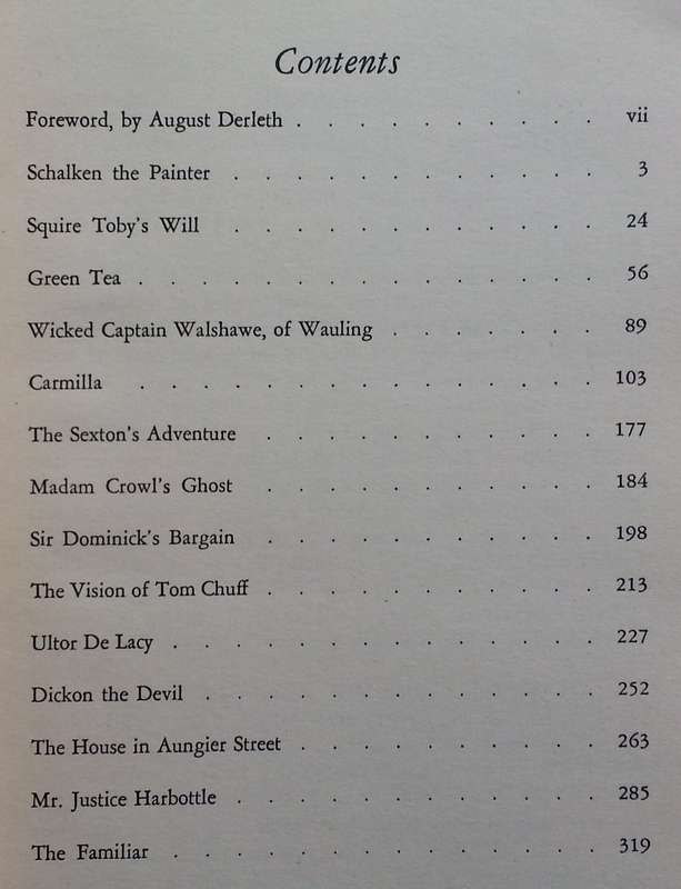 Green Tea and other Ghost Stories | J. Sheridan le Fanu