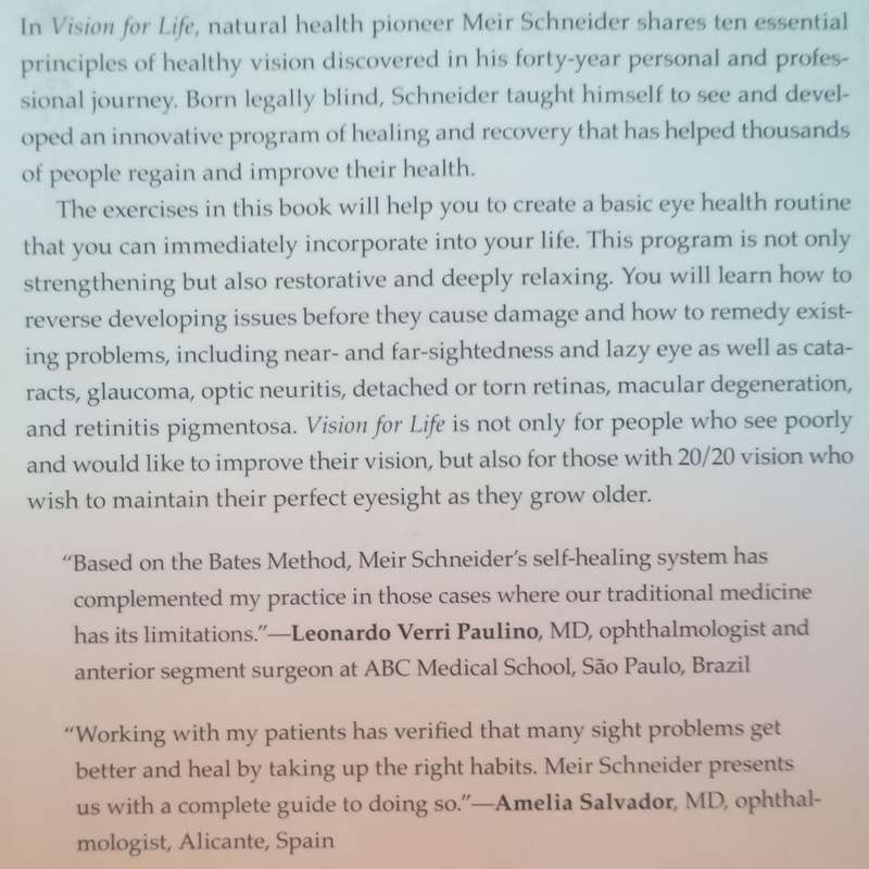 Vision for Life: Ten Steps to Natural Eyesight Improvement | Meir Schneider
