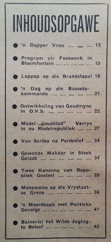 Die Oranje-Vrystaatse Republiek 100 Jaar Gelede (Aandenkingsbylaag tot Die Vaderland, Februarie 1...