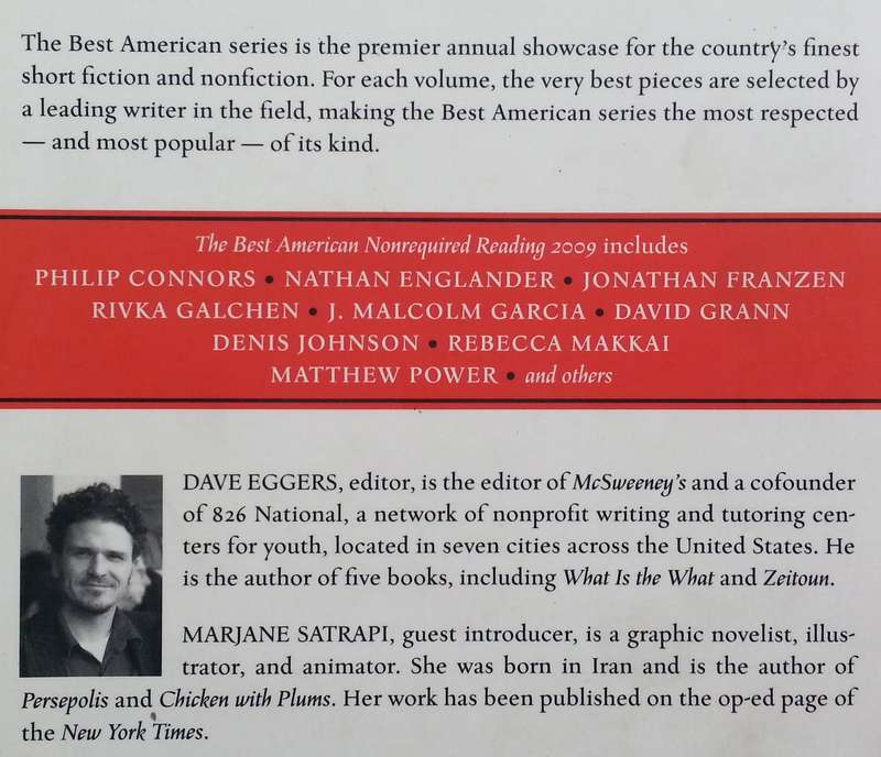 The Best American: Nonrequired Reading (2009) | Dave Eggers (Ed.)