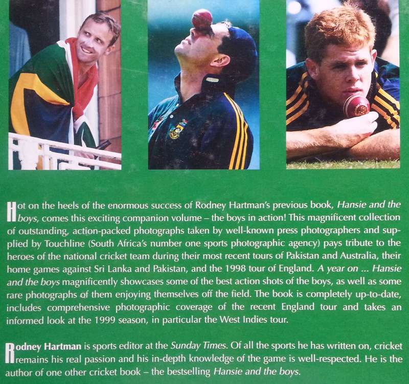 A Year On...Hansie and the Boys | Rodney Hartman