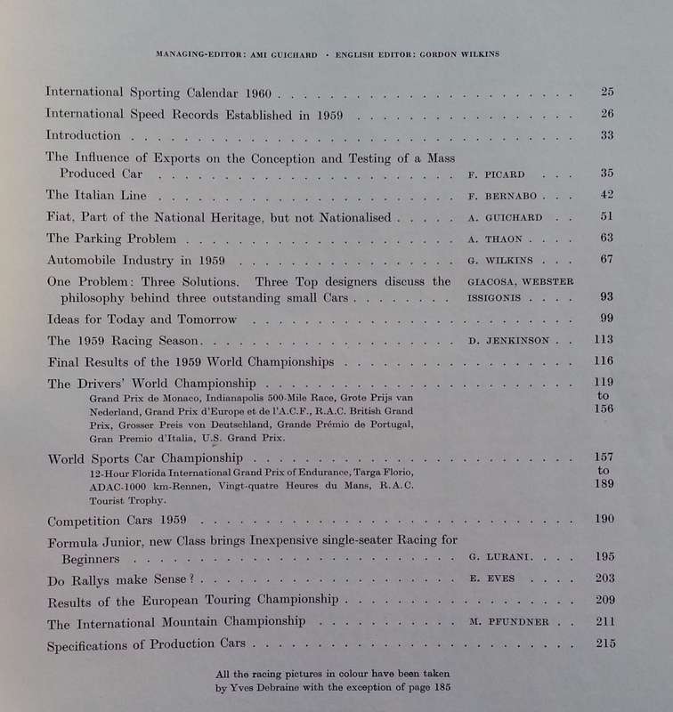 Automobile Year (Vol. 7, 1959/1960)