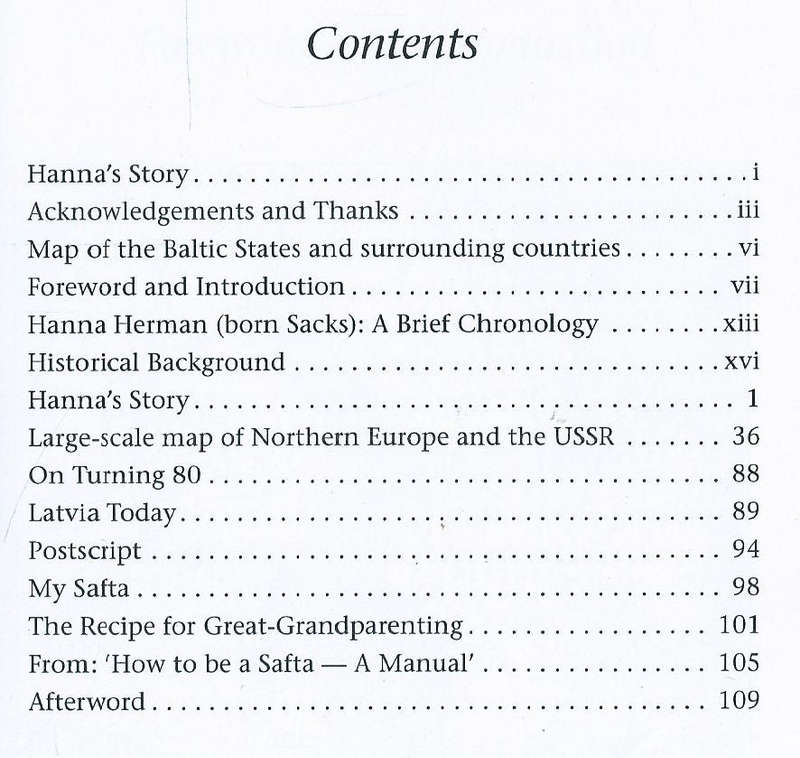 Hanna's Story: The Life of Hanna Herman, 1913-2003 | Hanna Herman