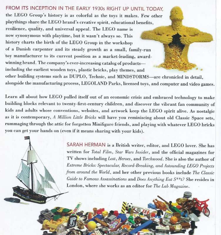 A Million Little Bricks: The Unofficial Illustrated History of the Lego Phenomenon | Sarah Herman