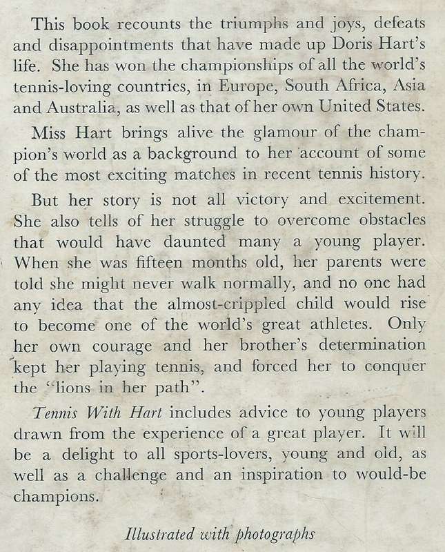 Tennis with Hart | Doris Hart
