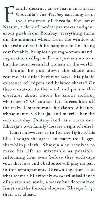 The Wedding | Imraan Coovadia