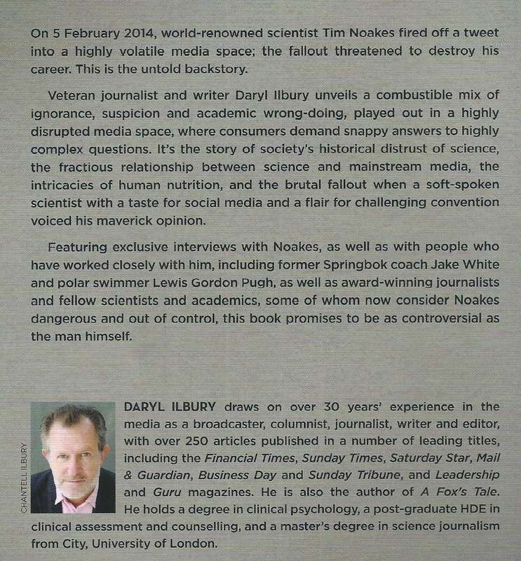 Tim Noakes: The Quiet Maverick (Inscribed by Author & Timoakes) | Daryl Ilbury