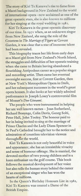 Kiri: A Biography of Kiri te Kanawa | David Fingleton