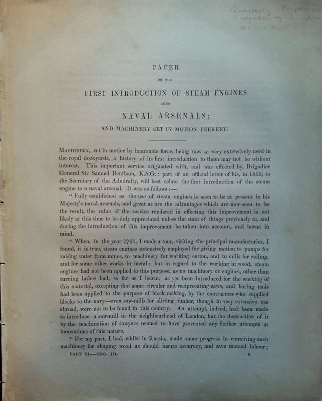 Lot of Three Articles on Steam Locomotoives/Railways (1844-1847)
