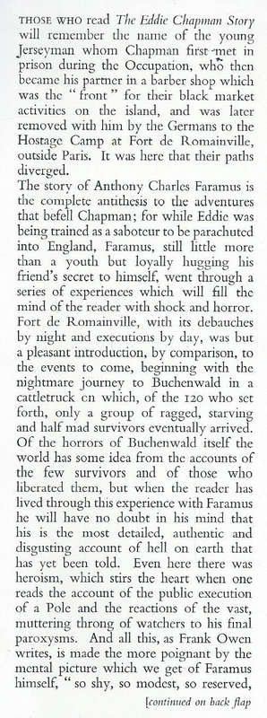 The Faramus Story: Being the Experiences of Anthony Charles Faramus | Frank Owen