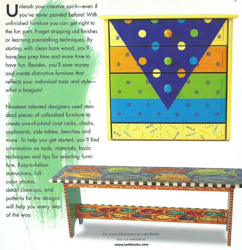 Fresh Paint: New Looks for Unfinished Furniture | Jane LaFerla
