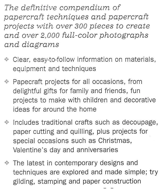 The Complete Book of Papercrafts: Over 300 Projects