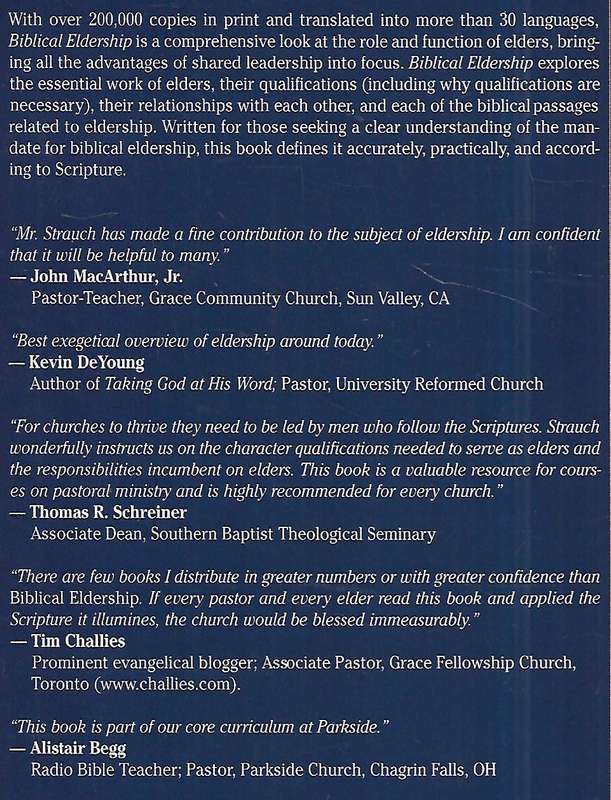 Biblical Leadership: An Urgent Call to Restore Biblical Church Leadership | Alexander Strauch