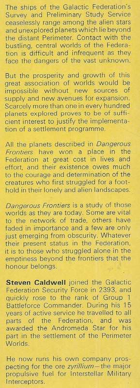 Dangerous Frontiers: The Fight for Survival on Distant Worlds | Steven Caldwell