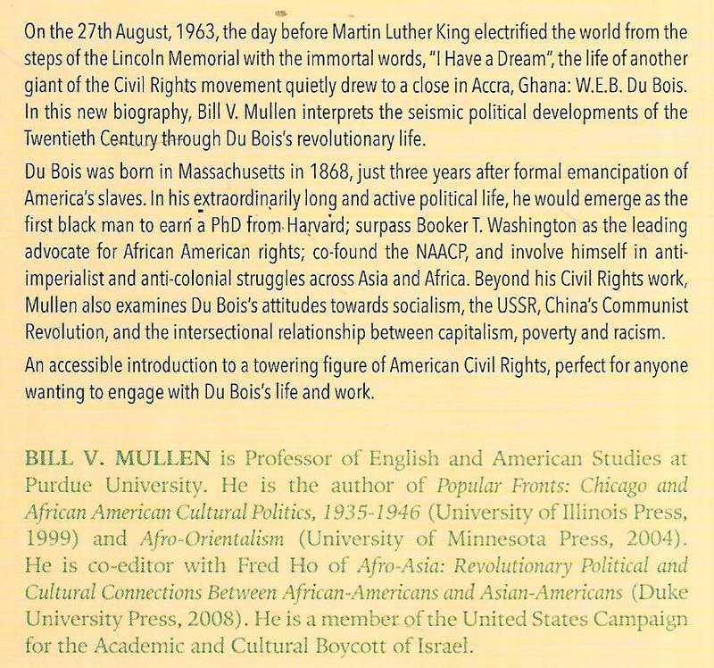 W. E. B. Du Bois: Revolutionary Across the Color Line | Bill V. Mullen