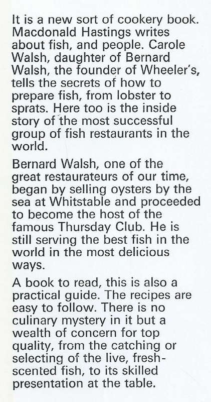 Wheeler's Fish Cookery Book | Macdonald Hastings & Carole Walsh