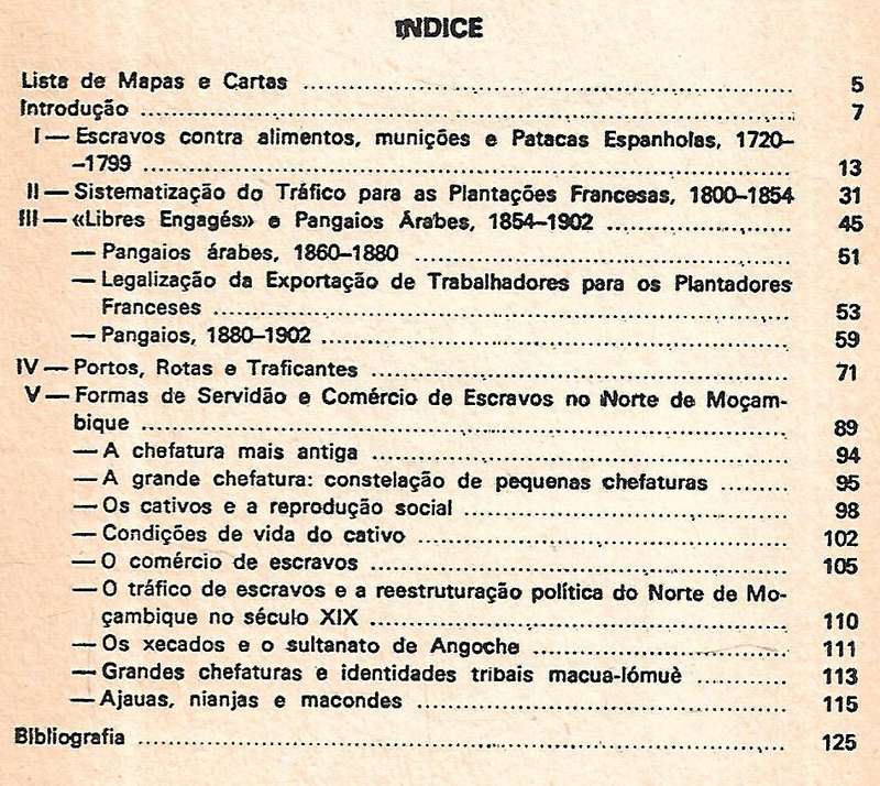O Trafico de Escravos de Mocambique Para as Ilhasdo Indico, 1720-1902 (Portuguese) | Jose Capela ...