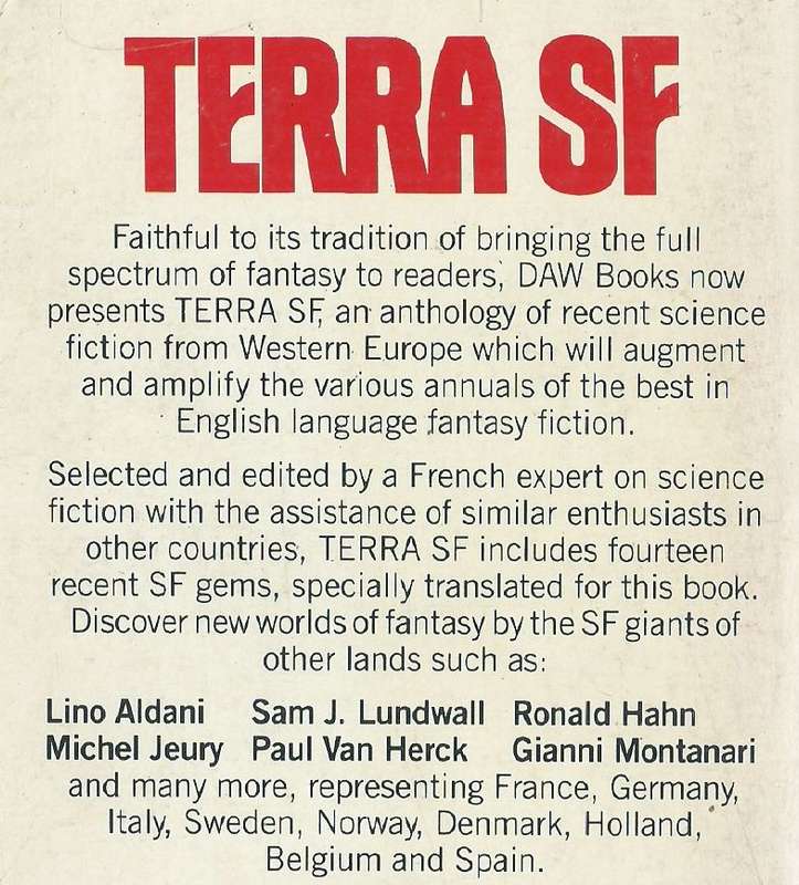 Terra SF: The Year's Best European SF | Richard D. Nolane (Ed.)
