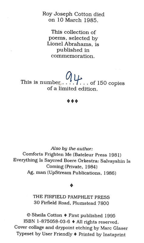 My Conveyerquick Eagles (Limited Edition) | Roy Joseph Cotton