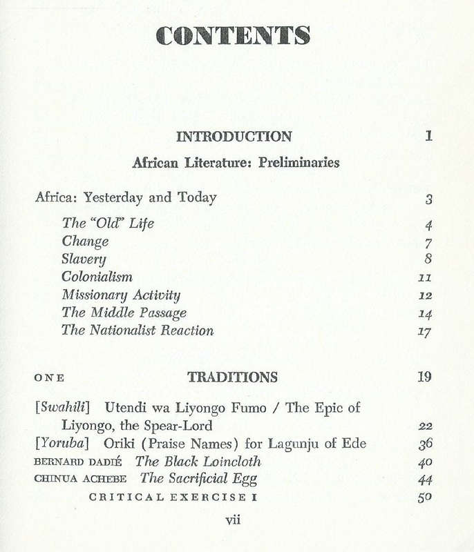 The African Assertion: A Critical Anthology of African Literature | Austin J. Shelton (Ed.)