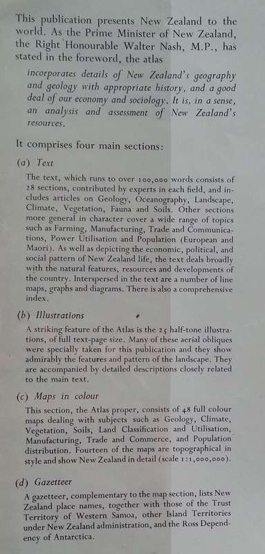 A Descriptive Atlas of New Zealand | A. H. McLintock (Ed.)
