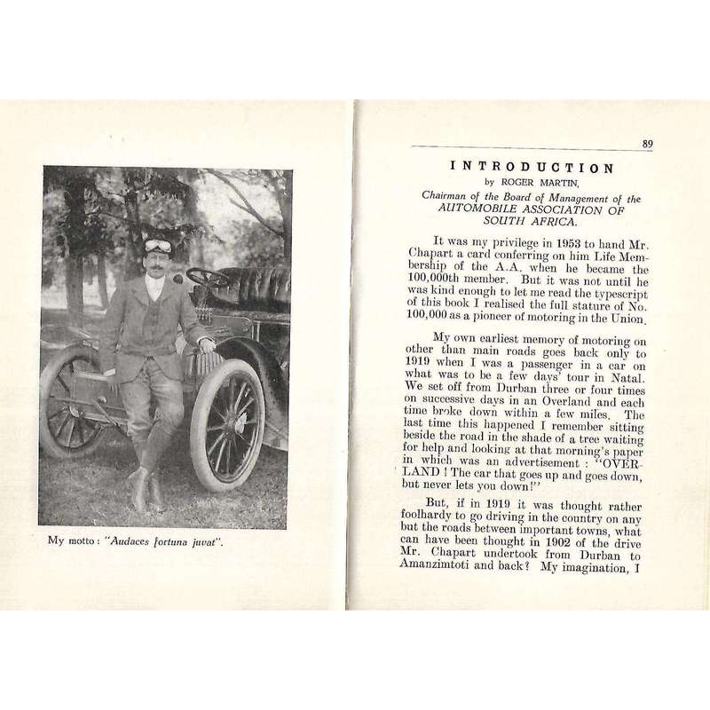 The Queer Adventures of a "Stupid" Emigrant (Inscribed by Author) | Geo Chapart
