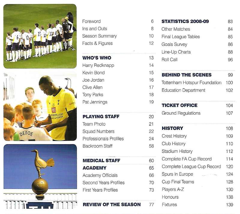 Tottenham Hotspur Football Club: Official Handbook, 2009/2010