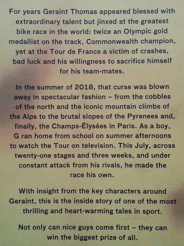 The Tour According to G: My Journey to the Yellow Jersey | Geraint Thomas