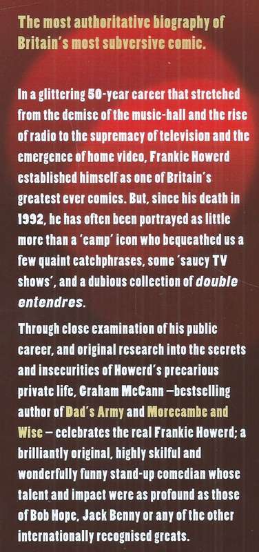 Frankie Howerd: Stand-Up Comic (Signed by Frankie Howerd) | Graham McCann
