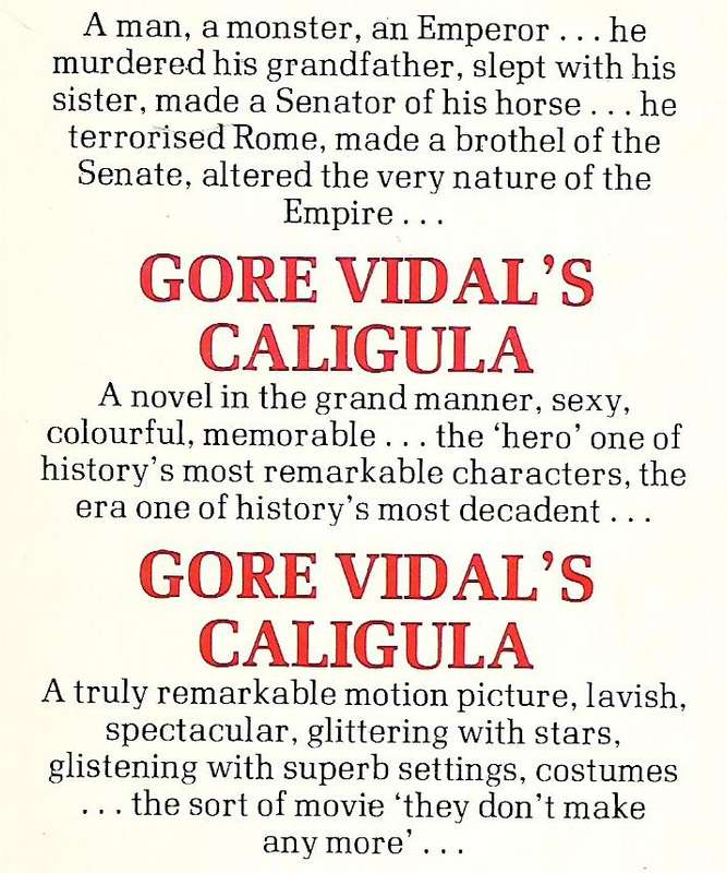 Gore Vidal's Caligula | William Howard