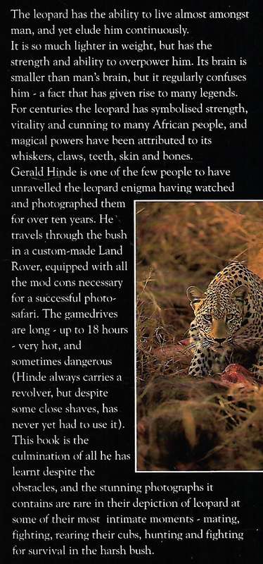 Leopard (Inscribed by Author) | Gerald Hinde