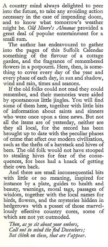 A Suffolk Calender | Allan Jobson