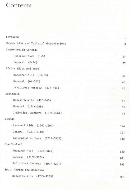 Critical Writings on Commonwealth Literatures: A Selective Bibliography to 1970 | William H. New