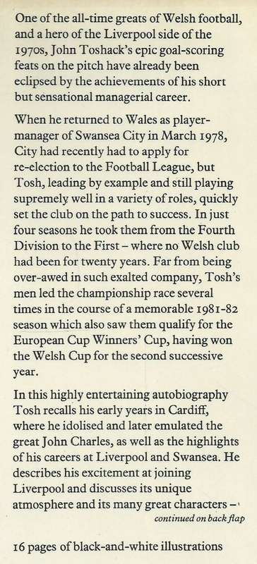 Tosh: An Autobiography | John Toshack