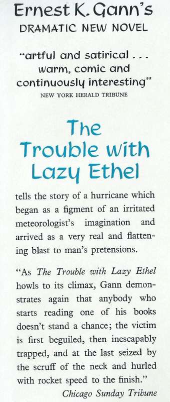 The Trouble With Lazy Ethel | Ernest K. Gann