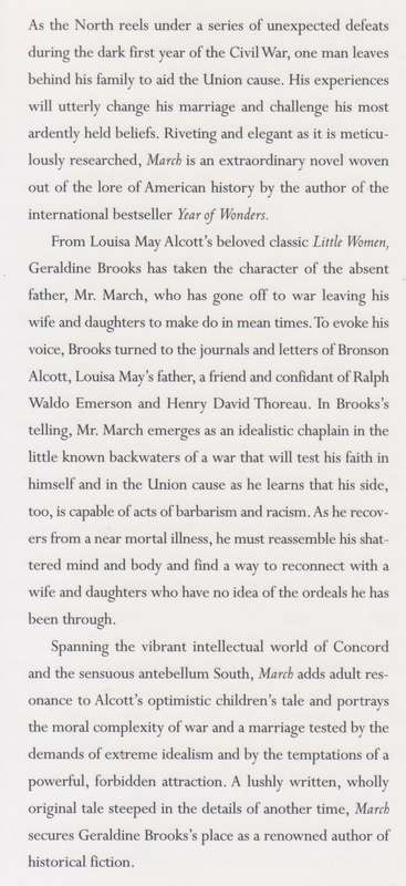 March: A Novel (Signed by Author) | Gerladine Brooks