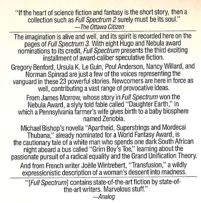 Full Spectrum 3 (Anthology of Science Fiction) | Lou Aronica, et al. (Ed.)