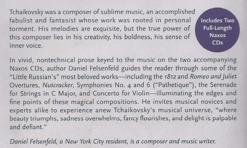 Tchaikovsky: A Listener's Guide (With 2 Audio CDs) | Daniel Felsenfeld