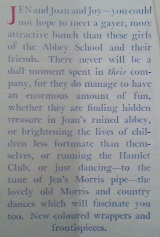 The Abbey Girls Go Back to School (Published 1941) | Elsie J. Oxenham
