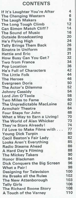 Star T.V. & Film Annual 1966 (Copy of Actor Bruce Millar)