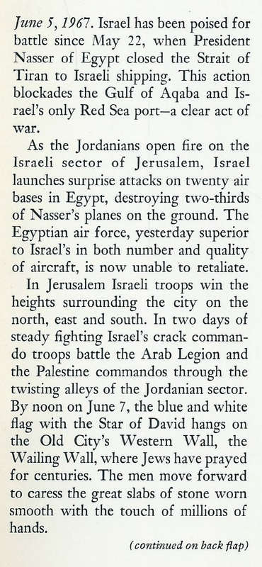 The Battle of Jerusalem: The Six-Day War of June, 1967 | Clifford Irving